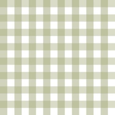 Imagem de Papel De Parede Doce Estilo Xadrez Verde 82298