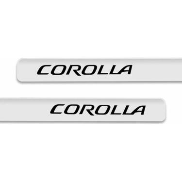 Imagem de Par Escrita Friso Adesivo Lateral Toyota Corolla