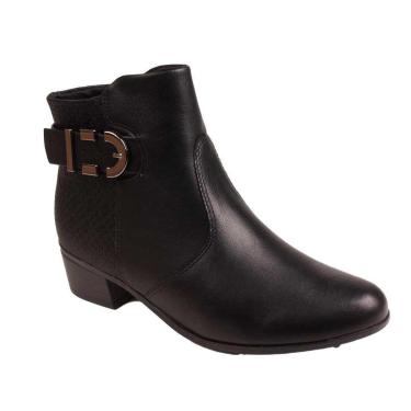 Imagem de Bota C/ Baixo Feminino Comfort Flex 2386301 Preto 36-Feminino