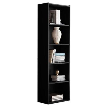 Imagem de Estante Para Livros Luiza Preto - Ajl