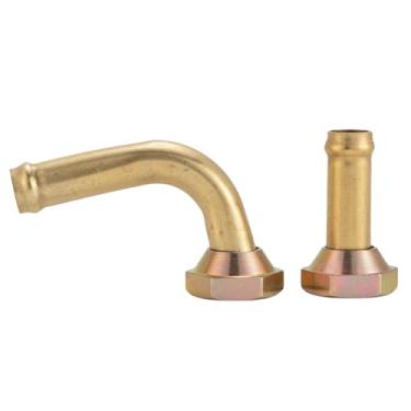 Imagem de Conector refrigerador de transmissão de radiador compatível com Toyota 4-Runner 1996-2001 (2,7L L4 3,4L V6) - Rosca M14x1,5, 2 peças de encaixe de tubo de linha de transmissão