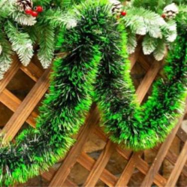 Imagem de Enfeite de Natal Festão para Decoração Árvore Natal 2 Metros - Global,