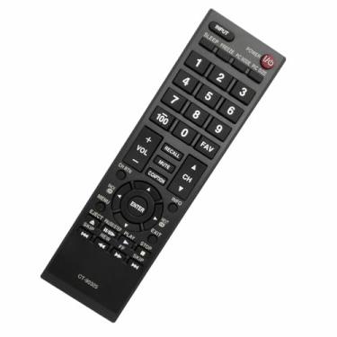 Imagem de Controle remoto de substituição CT-90325 para Toshiba TV - Remoto Toshiba TV substituído, sem necessidade de configuração, funções completas, compatível com Smart TVs novas e antigas Toshiba LCD/LED