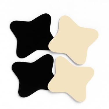 Imagem de Suportes de alça de sutiã para ombro deslizante, clipes de sutiã ajustáveis para esconder as alças e fazer costas nadador – pacote com 2/6/8 clipes de alça para sutiãs – preto, bege, branco