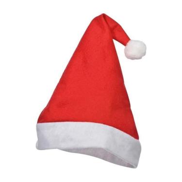 Imagem de Gorro Papai Noel Em Feltro Com Pom Pom