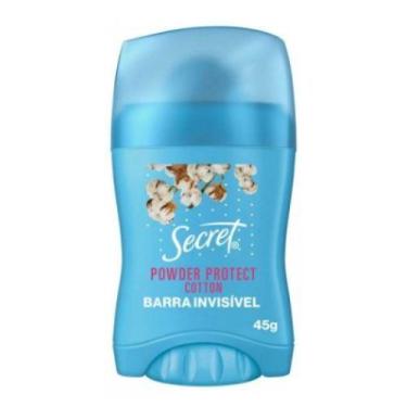 Imagem de Desodorante Antitranspirante em Barra Secret Powder Protect Cotton 45g