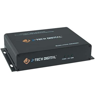 Imagem de J-Tech Digital Codificador HDMI 1080P H.264 H.265 IPTV Codificador de transmissão ao vivo com áudio incorporado suporta NDI HX HX2, RTSP, RTMP RTMPS, HTTP, UDP, ONVIF [JTECH-ENCH5NDI|HX]