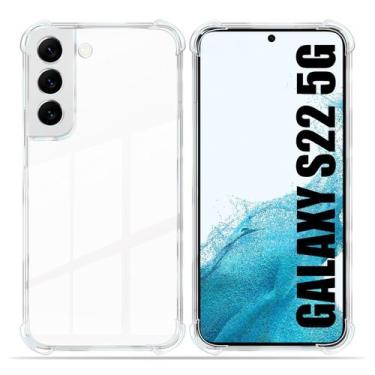 Imagem de Capa anti impacto/SHOCK transparente compativel Galaxy S22 S901 6.1 - 