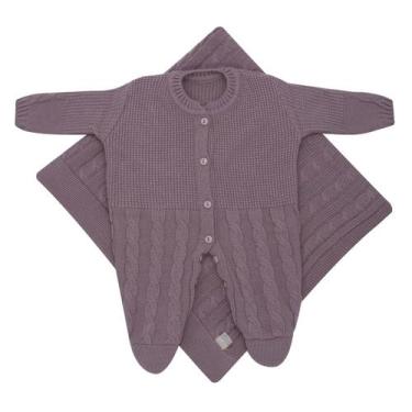 Imagem de Saída de Maternidade Trançado - Kowak, Rose, RN