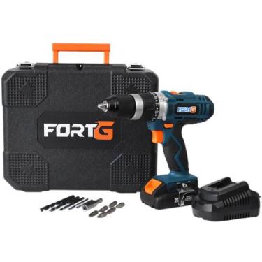 Imagem de Parafusadeira /Furadeira de Impacto a Bateria 20V Lítio 1/2 - FORTGPRO