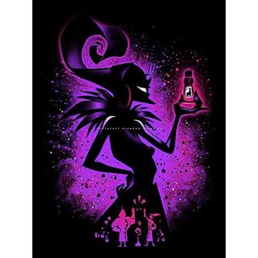 Imagem de Youtheart Pintura de diamante Yzma Diamond Art Villain, kits de bordado de ponto cruz completo 5D, decoração de parede faça você mesmo