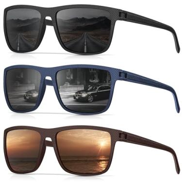 Imagem de CIFOYA Óculos De Sol Polarizados Masculinos: Femininos Clássicos Com Proteção Uv Para Pesca, Direção E Golfe