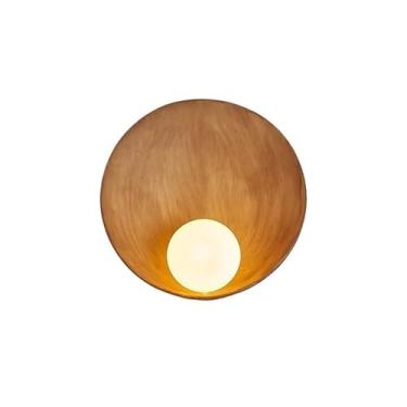 Imagem de Luminária de parede moderna, simples e criativa com luzes para quarto, corredor escada para corredor, hall de entrada(Natural)