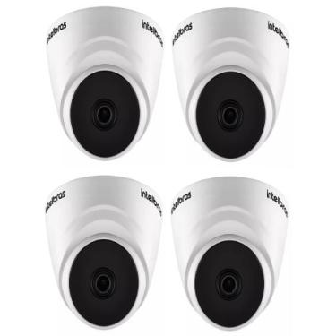 Imagem de kit 4 Câmeras de segurança Intelbras VHL 1220 D 2MP visão noturna infr