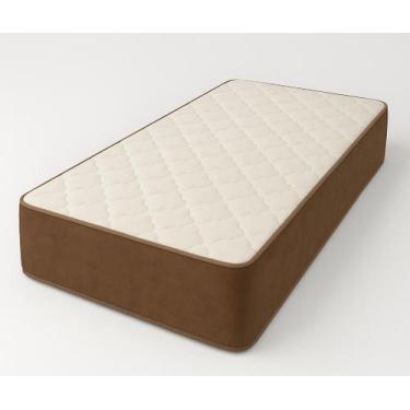 Imagem de Colchão D45 78x188x20 - Lateral Marrom PREMIUM - Lord Colchões