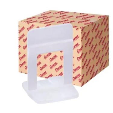 Imagem de Espaçador Nivelador Slim Porcelanato 1.50mm Cortag 1000 unidades