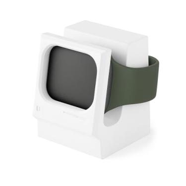 Imagem de KingShield WatchBase, Suporte de carregador para Apple Watch Ultra 1/2/3 e Series 6/7/8/9/10/11, (Não acompanha Carregador) Branco