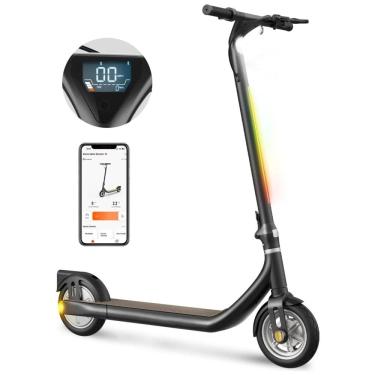 Imagem de Patinete Elétrico para Adultos com Display de LED, Peso Max 120kg e até 40km, Atomi, Verde