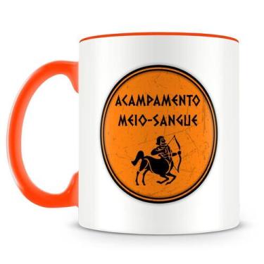 Imagem de Caneca Personalizada Acampamento Meio Sangue - Percy Jackson - Amo Can