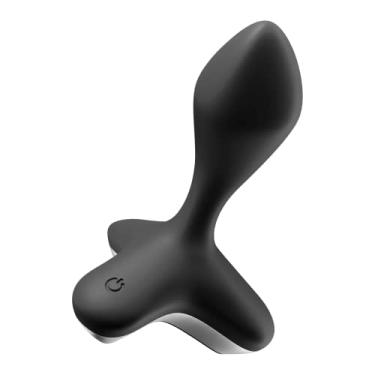 Imagem de Satisfyer Game Changer Vibrador Anal - Acessório Sexual Vibratório Anal, Plugue Anal, Acessórios Estimuladores da Próstata, Vibrador Anal com Base Larga - Impermeável, Recarregável (Preto)