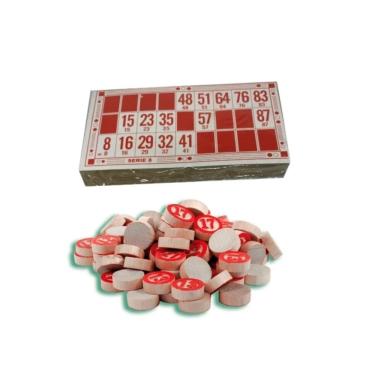Imagem de Jogo de loteria Lotto Salon Game 48 caixas de papelão