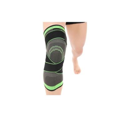 Imagem de Joelheira de compressão, alívio de dupla fixação, joelho fraco