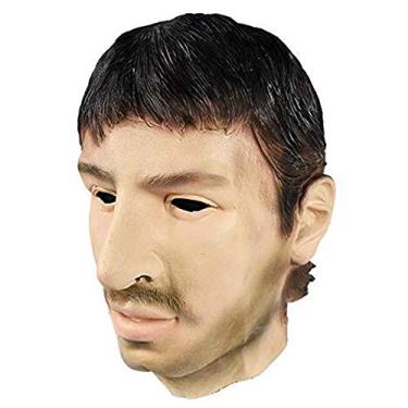 Imagem de Máscara masculina adulta realista, fantasia de homem de látex de celebridade, cosplay, fantasia, fantasia completa, máscara de Halloween, cosplay (máscara facial) multicolorida
