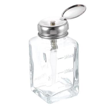 Imagem de Dispensadores de álcool solvente 180 ml (172.9 g) Dispensador de líquido com bomba de aspersão com tubo de plástico e núcleo de cobre para solução de álcool