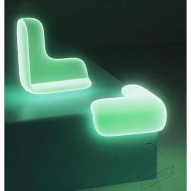 Imagem de Protetores De Quina Para MóVeis | Cantoneira De ProteçãO Para Cantos De Mesa, ArmáRios E Estantes(V *fluorescente*)