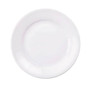 Imagem de Prato Sobremesa Tramontina 18Cm Branco Restaurante Buffet