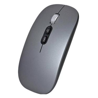 Imagem de Mouse Sem Fio Bluetooth Wireless Recarregável E-1300 Pro Prata