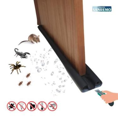 Imagem de Protetor Rolinho Veda Porta Impermeável Ajustável 90CM Sem Costura - M
