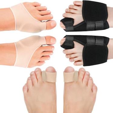 Imagem de Kit 3 Pares Protetor Corretor Joanete alivio da dor Cód-108 - SWG, BEG