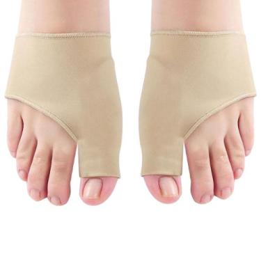 Imagem de 1 Par Meias Joanete Protetor Corretor Silicone alivio das dores - SWG,