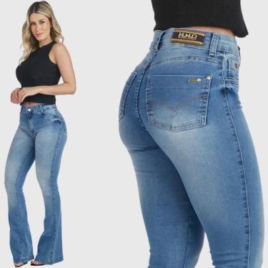Imagem de Calça Jeans HNO Jeans Flare Sky Brech Azul, 38