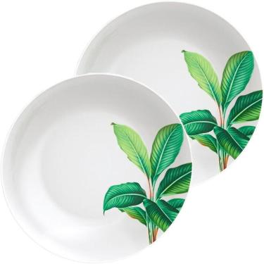 Imagem de Kit Jogo De Pratos Fundo Sopa 8 Pessoas 8pçs Graziela 21cm