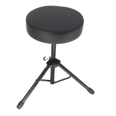 Imagem de Dynwave Cadeira de Bateria com Tripé Confortável Drum Throne para Performance em Palco E Viagens