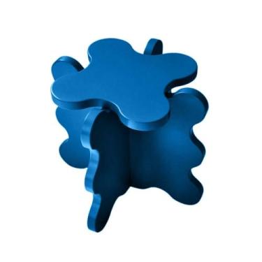 Imagem de Mesa de Canto Ondulado de canto(azul escuro)