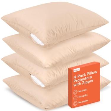 Imagem de Protetores de travesseiro Niagara Sleep Solution King Size, conjunto d
