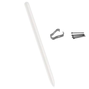 Imagem de Caneta Stylus de substituição para Galaxy Tab S11 para Samsung Galaxy Tab S11 Ultra Stylus para Galaxy Tab S11 S sem Bluetooth com 5 pontas grátis (branca)