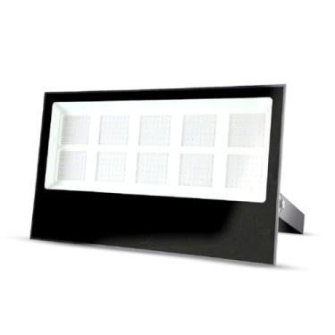 Imagem de Refletor Led Slim 500w 6500k Branco Frio 110v/220v Ip65 a prova d'água Preto Cod: ALUT000705 Alut By Avant