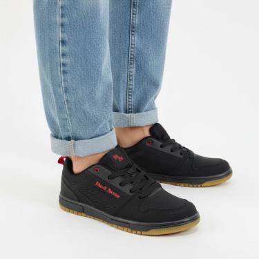 Imagem de Tênis Masculino RED NOSE Preto Vermelho Gordinho RNVM105