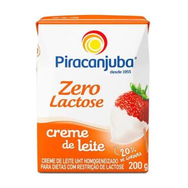 Imagem de Creme de Leite Zero Lactose Piracanjuba 200g