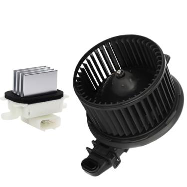 Imagem de SCITOO Conjunto de motor e resistor de ventilador de aquecedor CA apto para Ford For Escape | Para F-250 Super Duty | Para F-350 Super Duty | Para F-450 Super Duty, Para Mercury For Mariner, Substitua