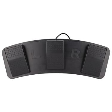Imagem de Generic Pedal de Interruptor de pé Usb, Pedais Largos, Design Ergonômico para Controle de Instrumento, Pausa de Reprodução de Mídia, Abs (#11)