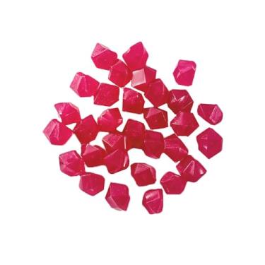 Imagem de 100 peças de Pedras que Brilham no Escuro em Forma Diamante Pedra Fluorescente Resina para Decoração Aquário Paisagem Jardim Caminho