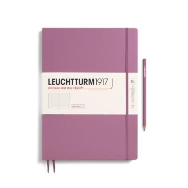 Imagem de LEUCHTTURM1917 - Caderno de capa dura Master Slim A4+ – 123 páginas numeradas para escrever e escrever no diário (Dusty Rose, Dotted)