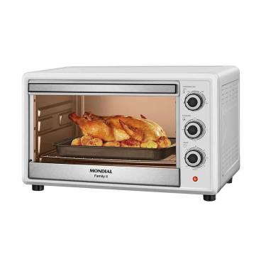 Imagem de Forno Elétrico Mondial 42L Family II 127V Branco/Inox - FR-42-W