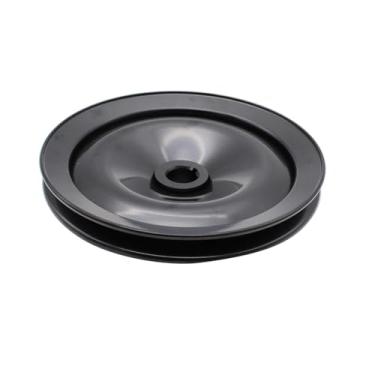 Imagem de Bomba de direção hidráulica de aço preto, polia de ranhura única, correia em V, kit de eixo de chave de 5/20.3 cm compatível com Gm Chevy Pontiac Buick 8948BK