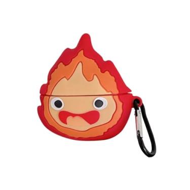 Imagem de GCVXRUD Capa protetora de silicone macio com desenho 3D para Airpods Pro 3ª geração